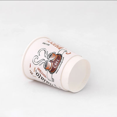 ISO9001 430ml فنجان کاغذی دیواری دوگانه Eco Friendly فنجان کاغذی 12 اونسی