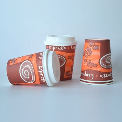 یکبار مصرف یکبار مصرف 8.5oz فنجان 230ml بدون پوشش پلاستیک قابل تجزیه قابل تجزیه