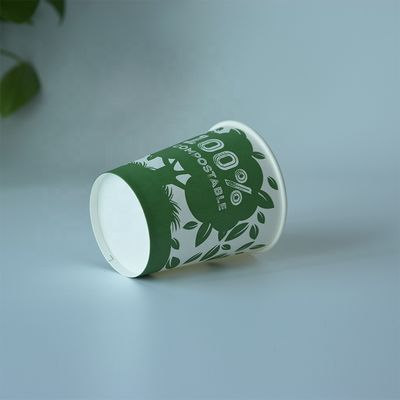 3 اونس 75 میلی لیتر فنجان کاغذی دیواری تک فنجان های یکبار مصرف نام تجاری