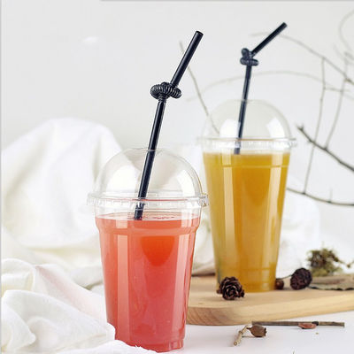 یکبار مصرف پلاستیکی گنبد کاپ کاپ 80mm 90mm پوشش گنبد پلاستیکی PLA