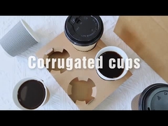 فنجان کاغذ دیواری موج دار5